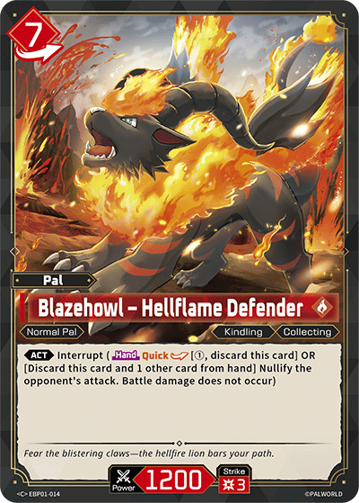 Blazehowl – Hellflame Defender (EBP01-014) - C