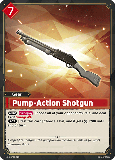 Pump-Action Shotgun (EBP01-020) - R
