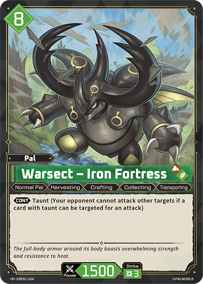 Warsect – Iron Fortress (EBP01-054) - R