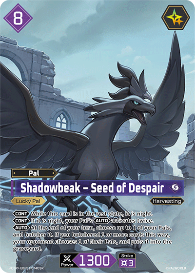 Shadowbeak – Seed of Despair (EBP01-074OSR) SR