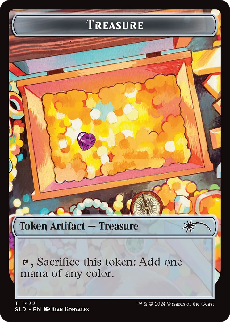 Treasure Token (SLD-1432) - [Secret Lair Drop]