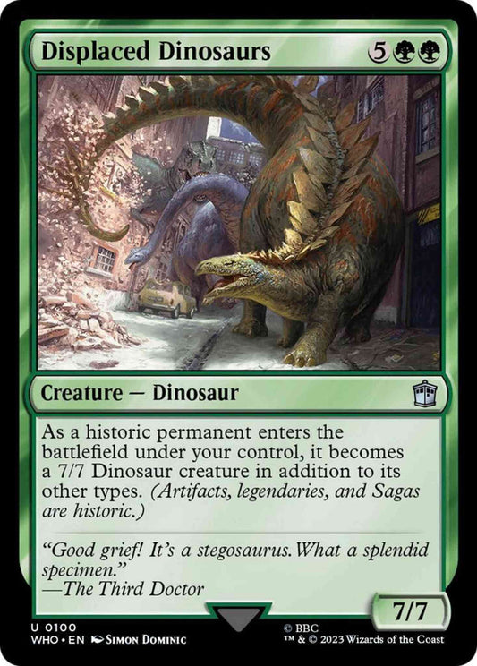 Displaced Dinosaurs (Universes Beyond: Doctor Who)