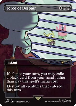 Force of Despair (SLD-1936) - [Secret Lair Drop Series]