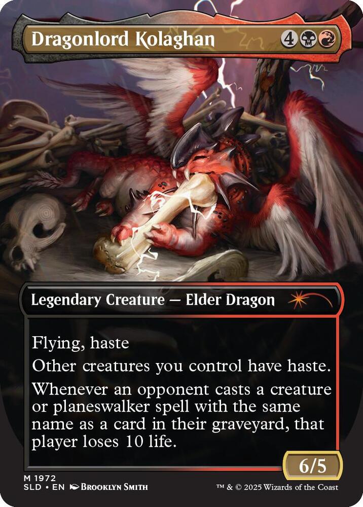 Dragonlord Kolaghan (1972) (SLD-1972) - [Secret Lair Drop Series]