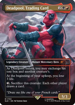 Deadpool, Trading Card (SLD-1753) - [Secret Lair Drop Series]