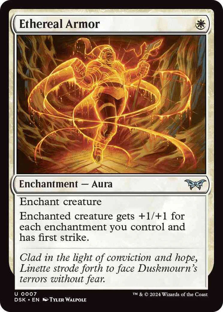 Ethereal Armor [Duskmourn: House of Horror]