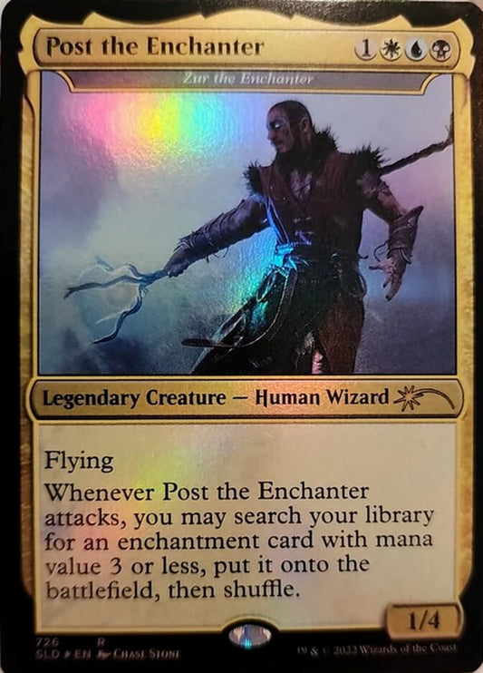 Zur the Enchanter - Post the Enchanter [Secret Lair Drop Promos] (foil)