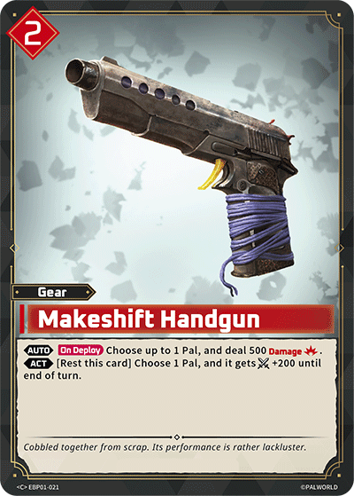 Makeshift Handgun (EBP01-021) - C