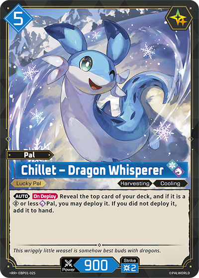 Chillet – Dragon Whisperer (EBP01-025) RR