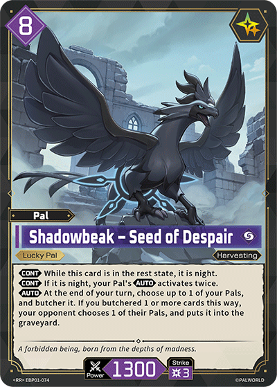 Shadowbeak – Seed of Despair (EBP01-074) RR