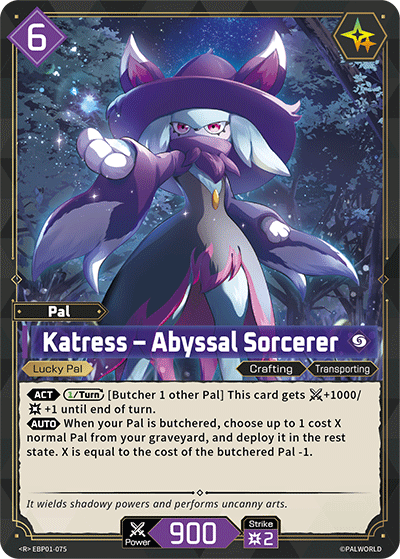Katress – Abyssal Sorcerer (EBP01-075) - R