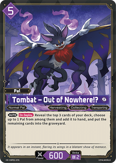 Tombat – Out of Nowhere!? (EBP01-076) - R