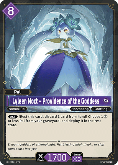 Lyleen Noct – Providence of the Goddess (EBP01-078) - R