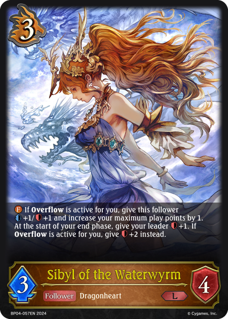 Sibyl of the Waterwyrm (BP04-057EN) [Cosmic Mythos]