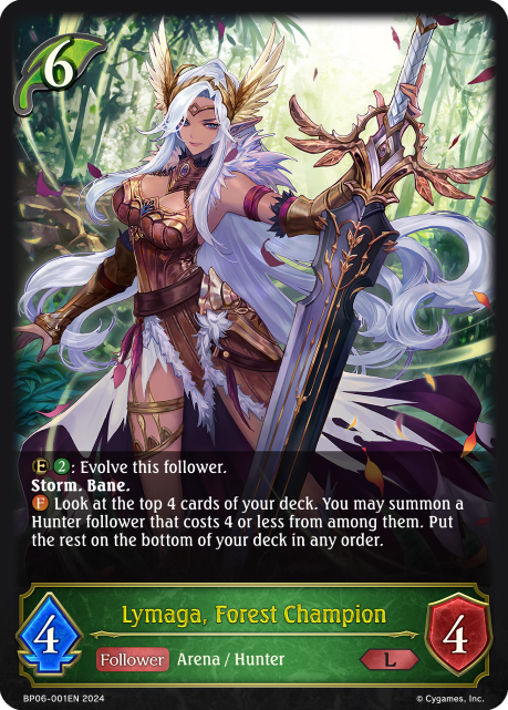Lymaga, Forest Champion (BP06-001EN) [Paragons of the Colosseum]
