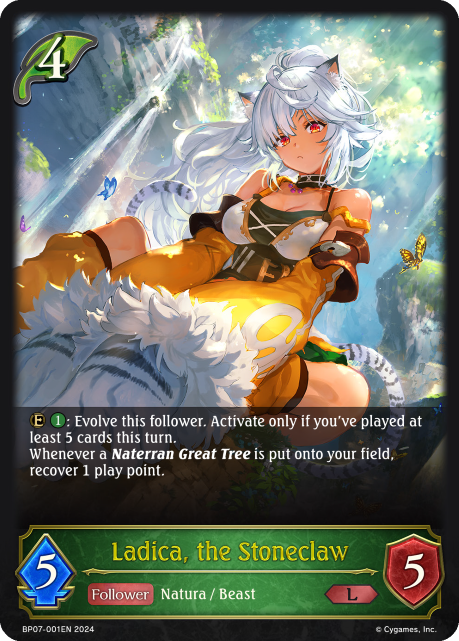 Ladica, the Stoneclaw (BP07-001EN) [Verdant Steel]