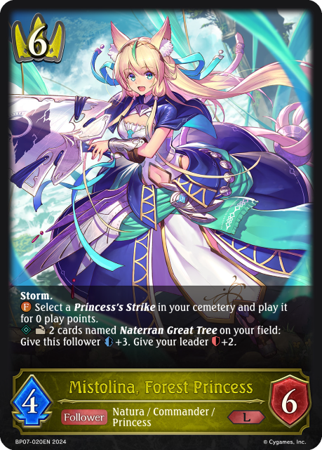 Mistolina, Forest Princess (BP07-020EN) [Verdant Steel]