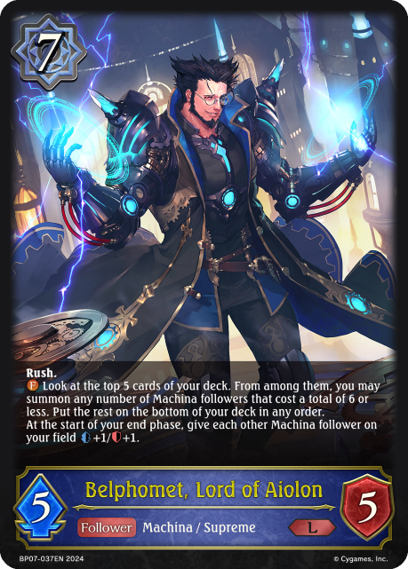 Belphomet, Lord of Aiolon (BP07-037EN) [Verdant Steel]