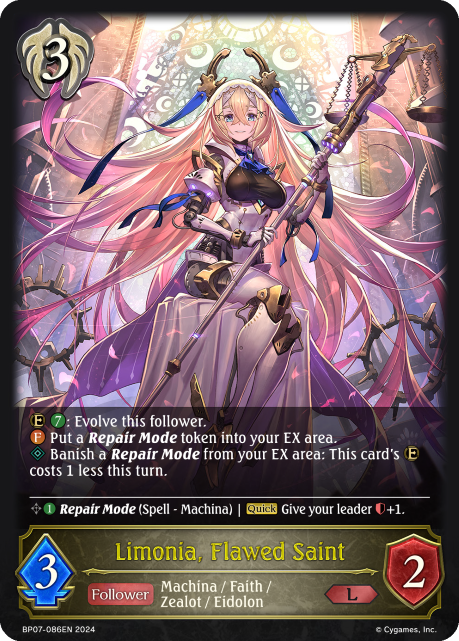 Limonia, Flawed Saint (BP07-086EN) [Verdant Steel]