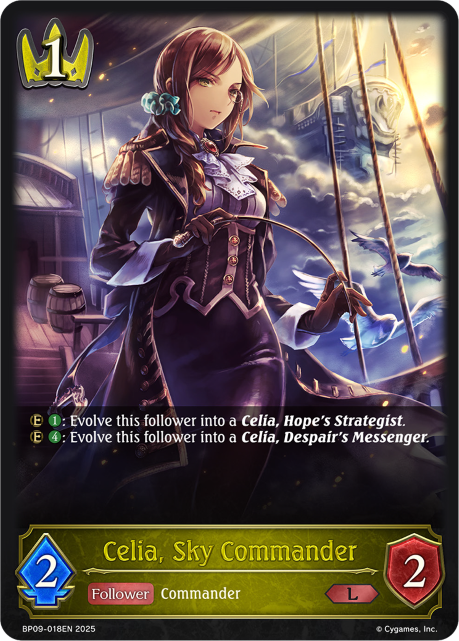 Celia, Sky Commander (bp09 018) [Duet of Dawn and Dusk]