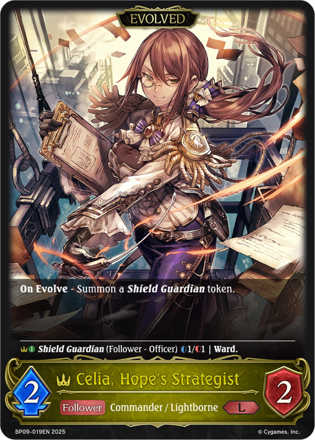 Celia, Sky Commander (Evolved) (bp09 019) [Duet of Dawn and Dusk]