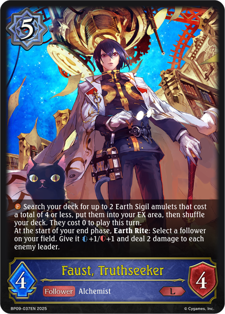 Faust, Truthseeker (bp09 037) [Duet of Dawn and Dusk]