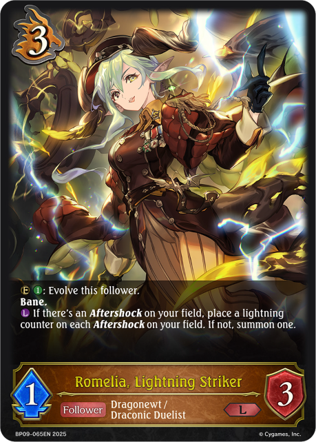 Romelia, Lightning Striker (bp09 065) [Duet of Dawn and Dusk]