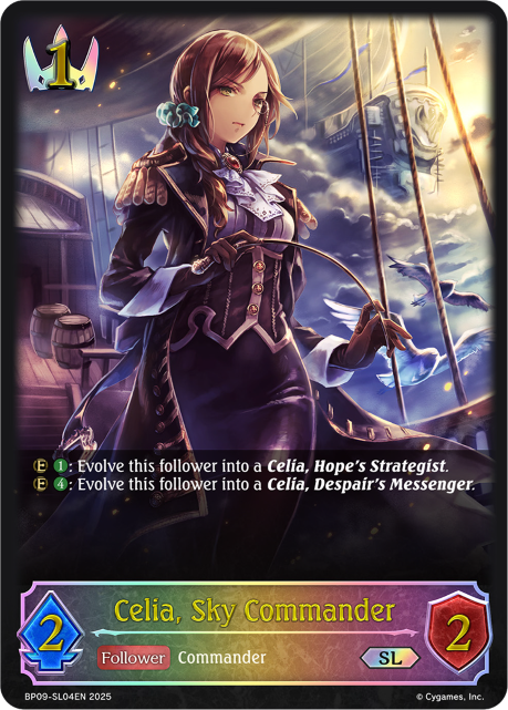 Celia, Sky Commander (SL) (BP09-SL04EN) [Duet of Dawn and Dusk]