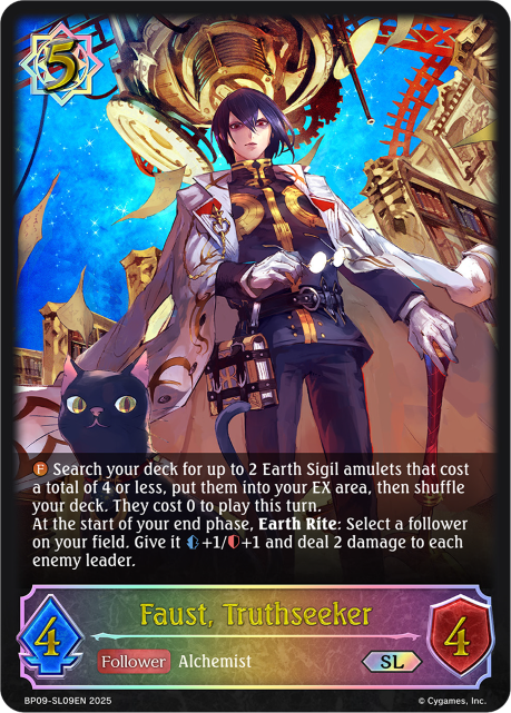 Faust, Truthseeker (SL) (BP09-SL09) [Duet of Dawn and Dusk]