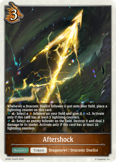 Aftershock (Foil) (P50EN) [Duet of Dawn and Dusk]