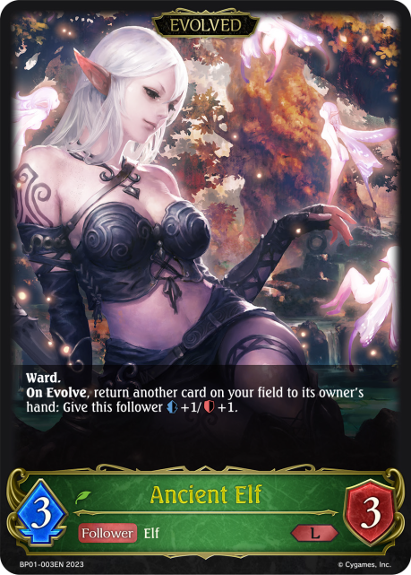 Ancient Elf (Evolved) (BP01-003EN) [Advent of Genesis]