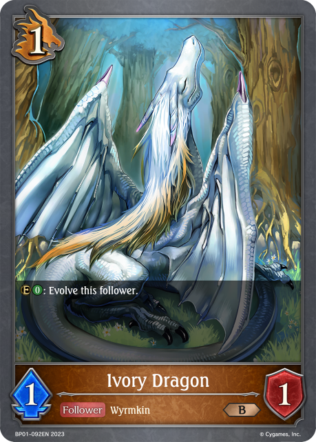 Ivory Dragon (BP01-092EN) [Advent of Genesis]