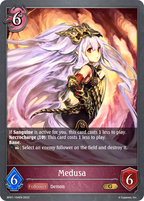 Medusa (BP01-104EN) [Advent of Genesis]