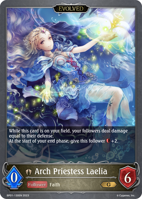 Arch Priestess Laelia (Evolved) (BP01-130EN) [Advent of Genesis]