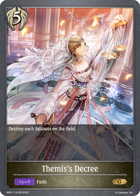 Themis Decree (BP01-131EN) [Advent of Genesis]