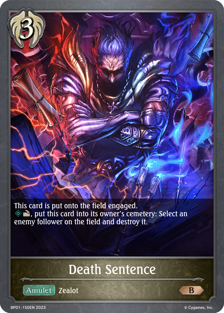 Death Sentence (BP01-150EN) [Advent of Genesis]
