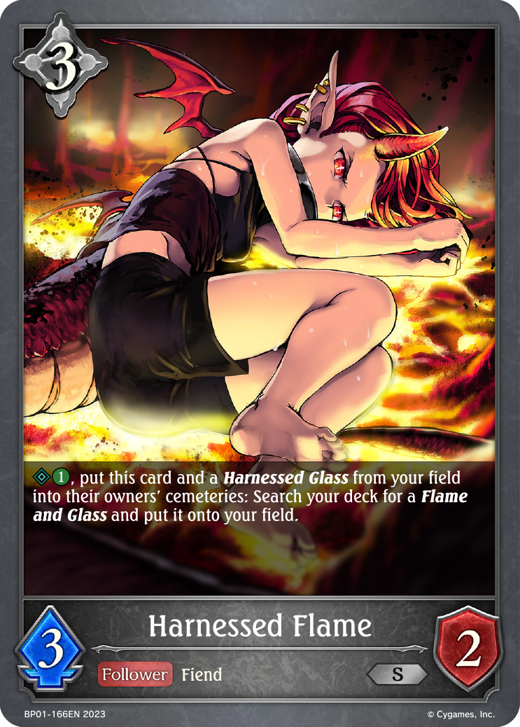 Harnessed Flame (BP01-166EN) [Advent of Genesis]