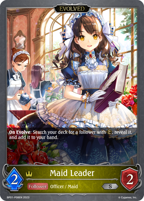 Maid Leader (Evolved) (Foil) (BP01-P08EN) [Advent of Genesis]