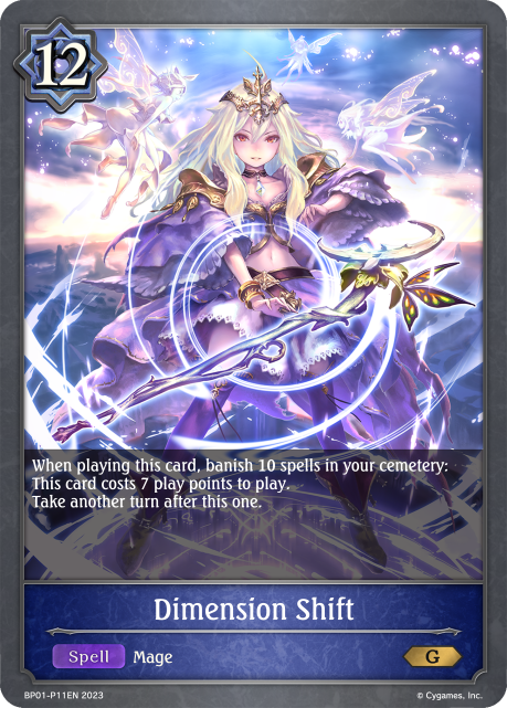 Dimension Shift (Foil) (BP01-11EN) [Advent of Genesis]