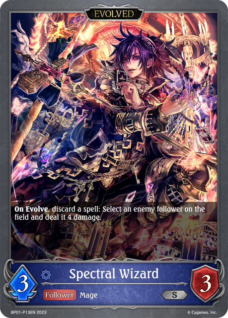 Spectral Wizard (Evolved) (Foil) (BP01-P13EN) [Advent of Genesis]