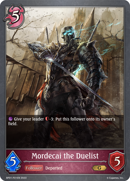 Mordecai the Duelist (Foil) (BP01-P21EN) [Advent of Genesis]