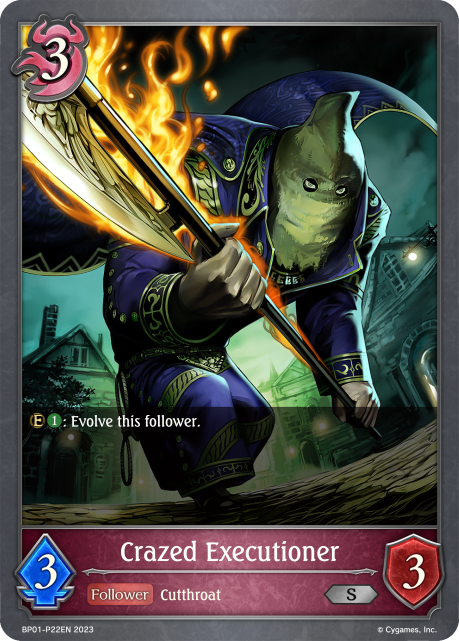 Crazed Executioner (Foil) (BP01-P22EN) [Advent of Genesis]