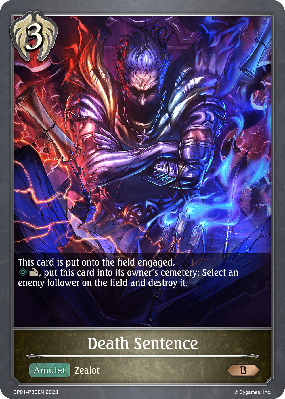 Death Sentence (Foil) (BP01-P30EN) [Advent of Genesis]