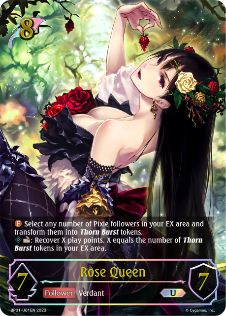 Rose Queen (U) (BP01-U01EN) [Advent of Genesis]