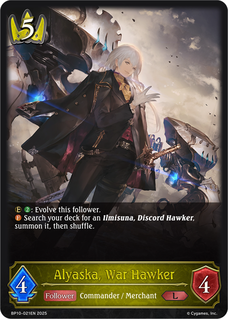 Alyaska, War Hawker (BP10-021EN) [Gods of the Arcana]