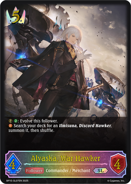 Alyaska, War Hawker (SL) (BP10-SL07EN) [Gods of the Arcana]