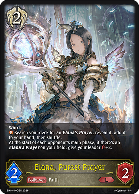 Elana, Purest Prayer (BP18-100EN) [Neometropolis]