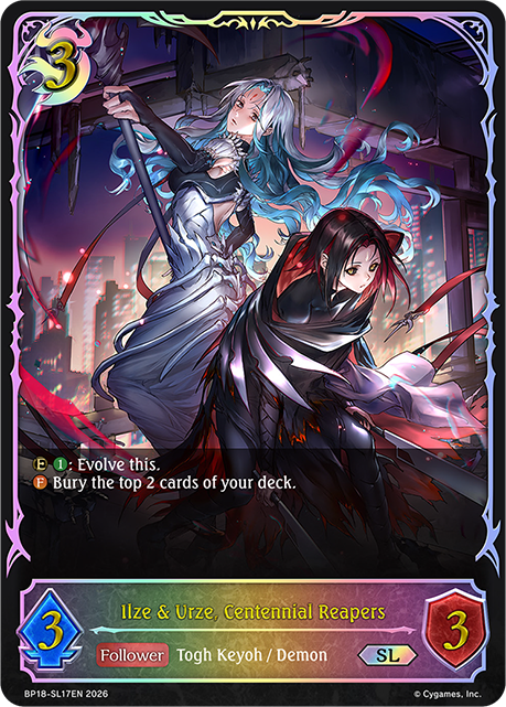 Ilze & Urze, Centennial Reapers (SL) (BP18-SL17EN) [Neometropolis]