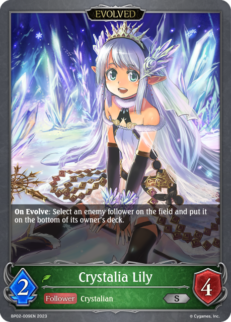 Crystalia Lily (Evolved) (BP02-009EN) [Reign of Bahamut]