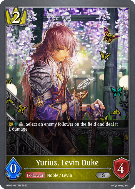 Yurius, Levin Duke (BP02-027EN) [Reign of Bahamut]